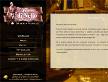 Tablet Screenshot of laterradinello.it